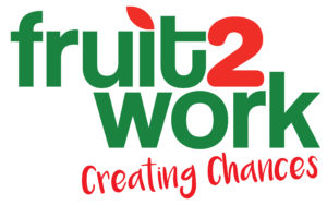 Fruit To Work Logo - Creating Chances